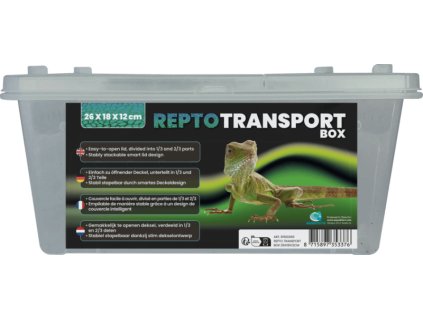 8715897353376 REPTO TRANSPORT BOX 26 X 18 X 12CM 900