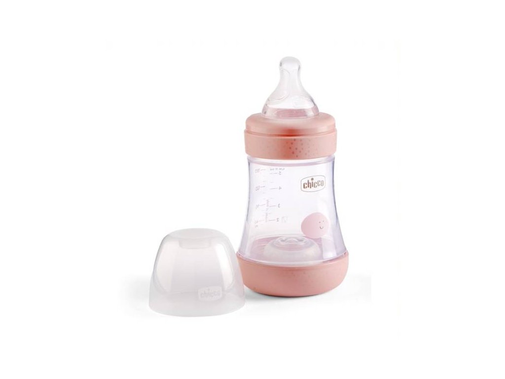 Chicco láhev kojenecká Perfect 5 silikon růžová 150 ml