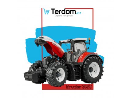 BRUDER 3180 Traktor STEYR 6300 Terrus