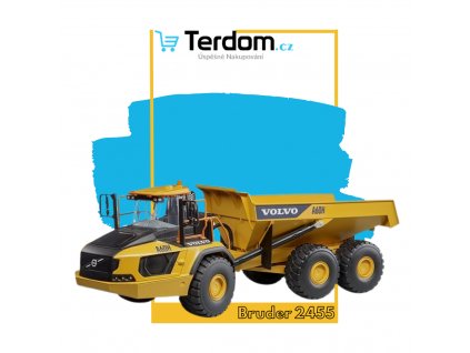 BRUDER 2455 Volvo Dumper A60H