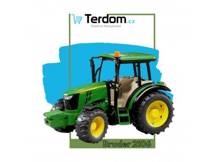 BRUDER 02106 Traktor John Deere 5115 M