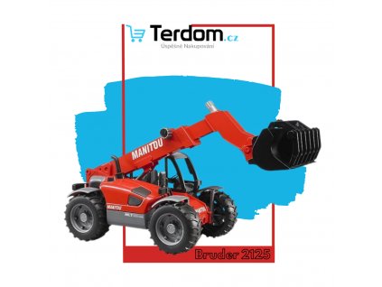 BRUDER 02125 Manipulátor Manitou MLT 633