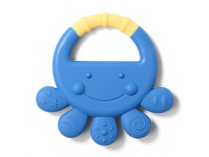 Baby Ono kousátko silikon chobotnice Vicky modrá