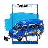 BRUDER 02670 Mercedes Sprinter miniBus 2 figurky