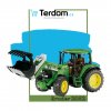 BRUDER 02052 Traktor John Deere 6920 s přední lžící