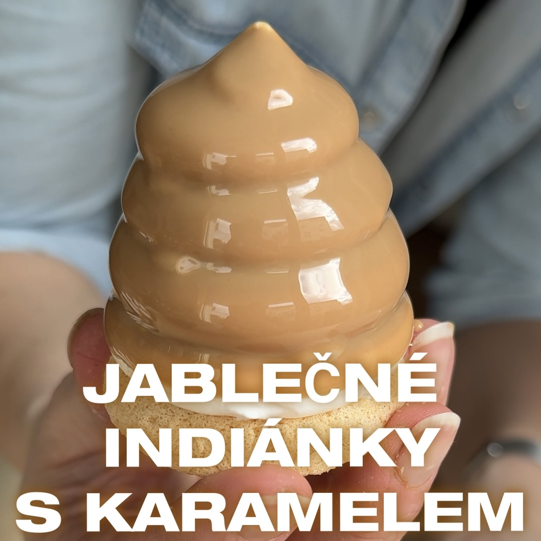 Jablečné indiánky s karamelem