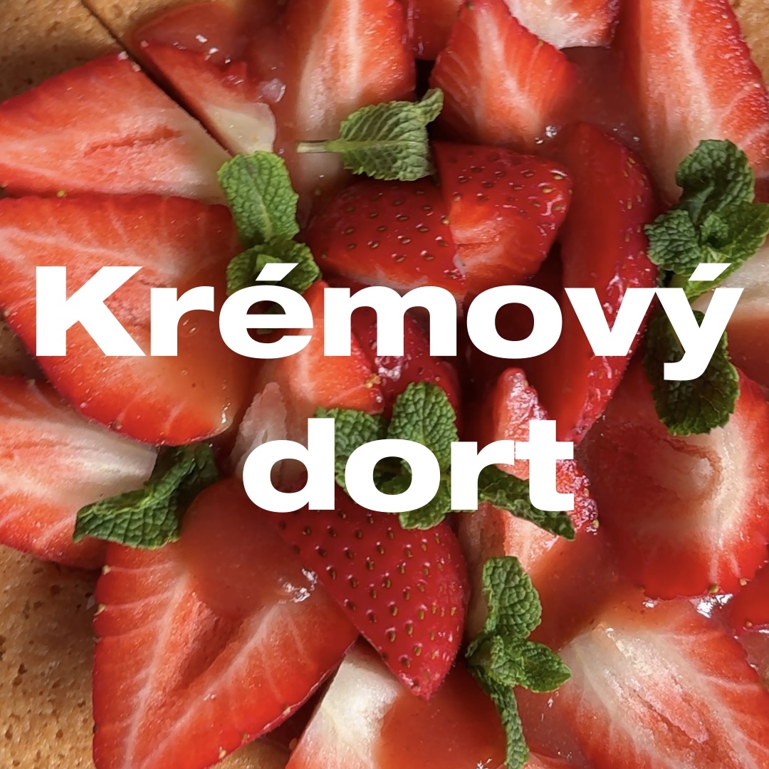 Krémový dort