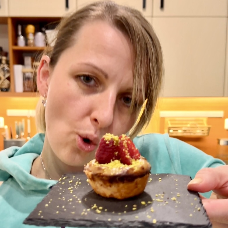 Pistáciové pastel de nata