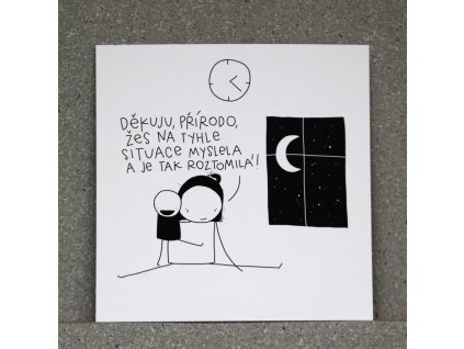 Děkuju, přírodo. Holka.