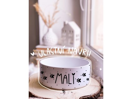 Miska pro chlupáče VLASTNÍ MOTIV 1,1 l