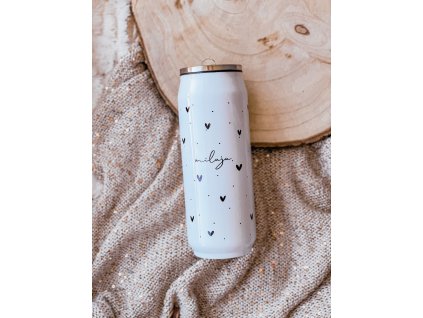 Termoplechovka MILUJU. 500 ml
