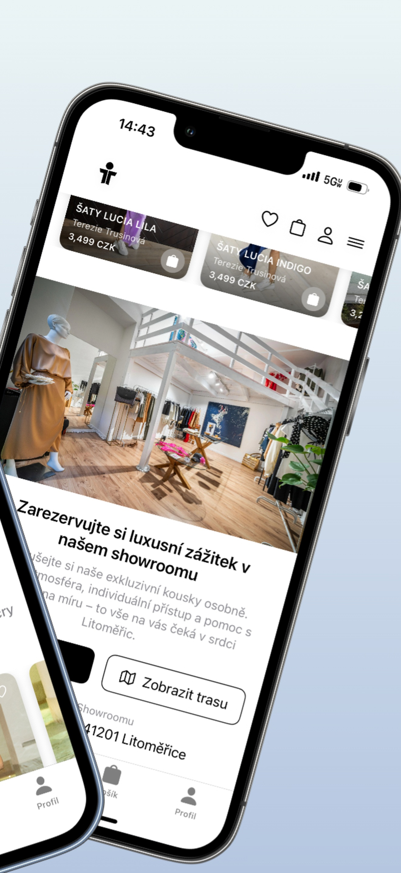 Náhled aplikace – obrazovka 2