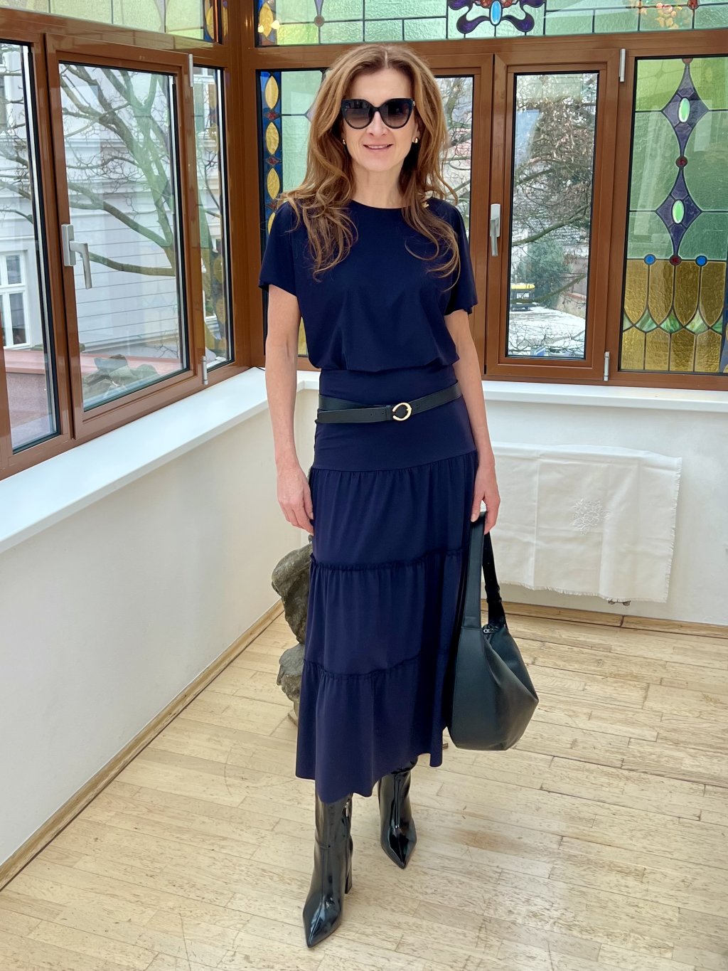 Tričko Josephine – Dark Plum