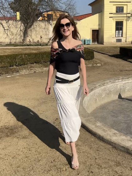 TÍLKO TEREZIE BLACK (Barva BLACK, Velikost S/M)