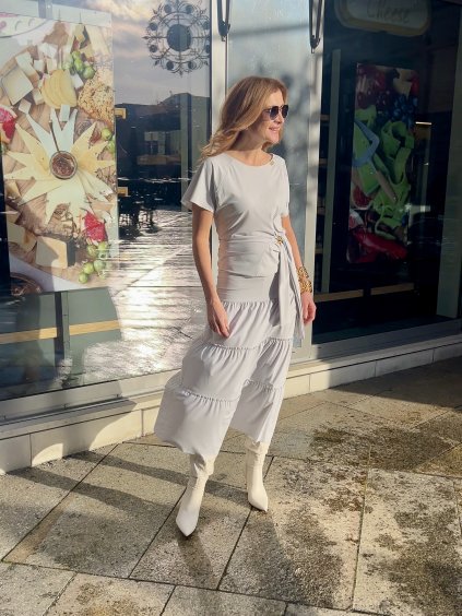 SUKNĚ	TEREZIE	PALE GREY