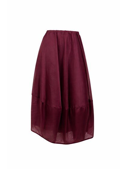 SUKNĚ KLARA BURGUNDY