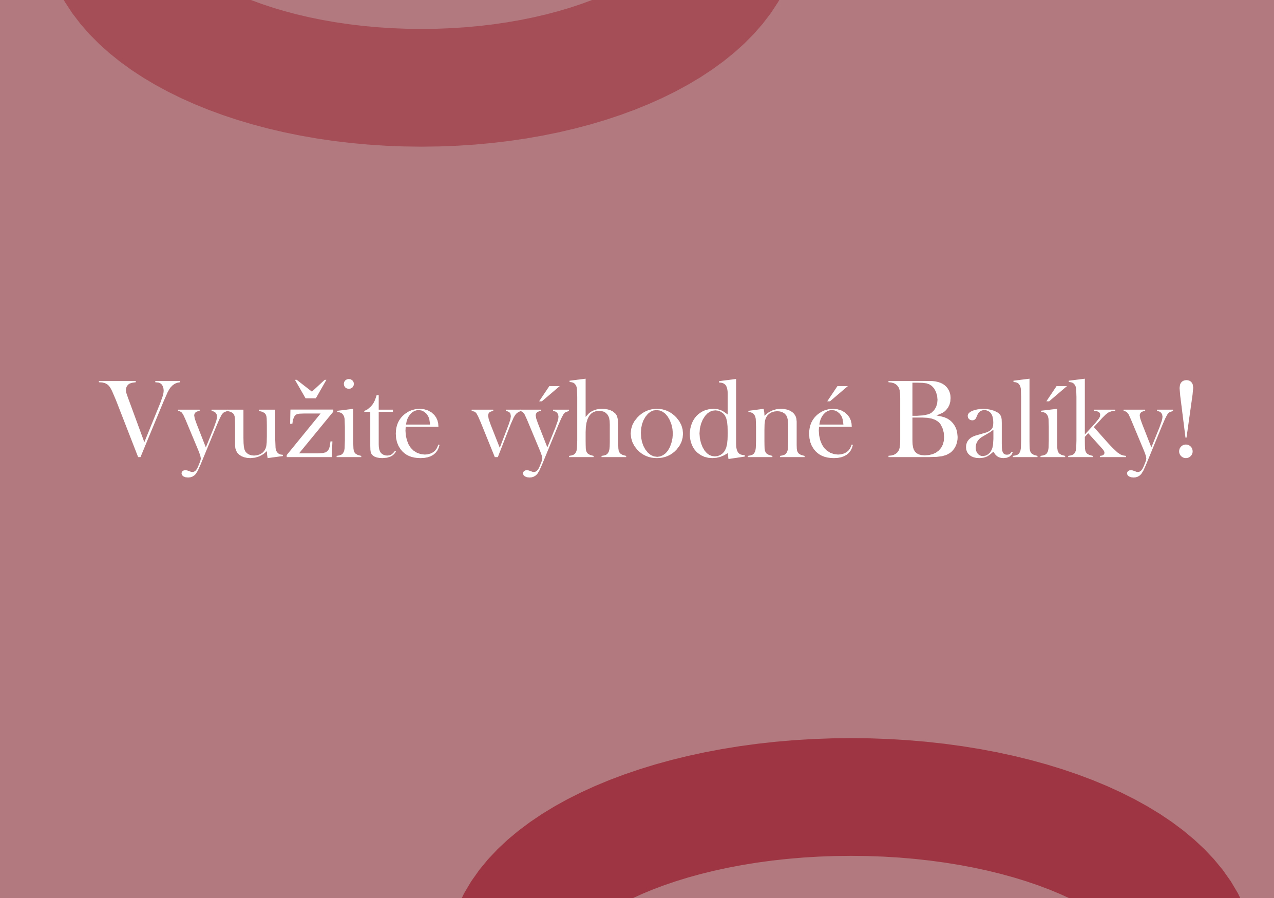 Výhodné balíčky