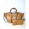 Shopper bag - střední veliost, hnědá