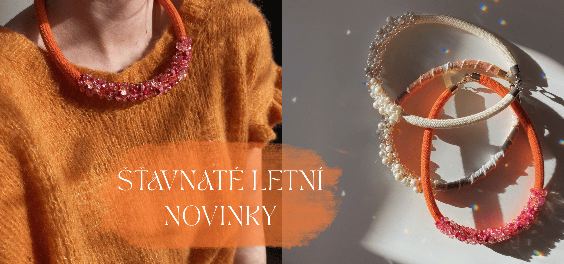 Ručně vyrobené lanové šperky, originální doplňky, se kterými zazáříš!