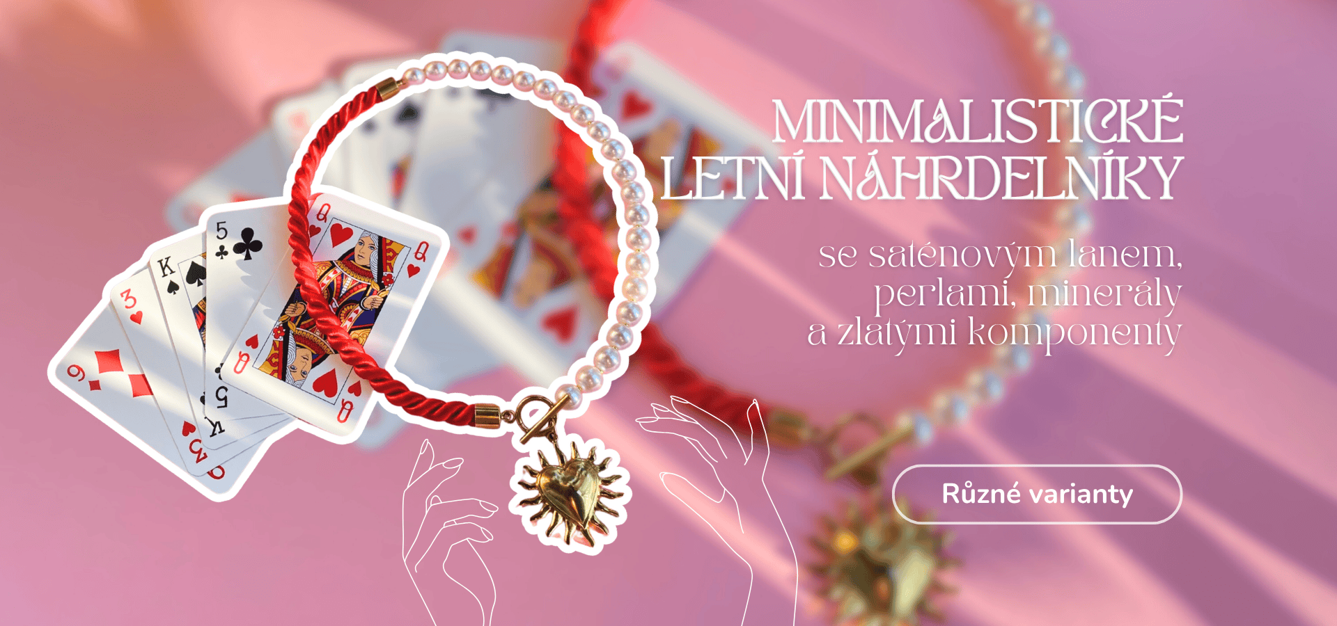 Minimalistický lanový náhrdelník