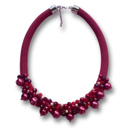 Pošité lano – náhrdelník do vínova