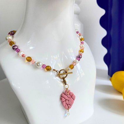 3v1 Korálkový náhrdelník