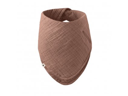 BIBS Bandana mušelínový slintáčik z BIO bavlny Woodchuck