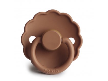FRIGG Daisy dudlík z přírodního kaučuku - Peach Bronze