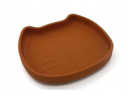 silicone dish pippa caramel the cotton cloud