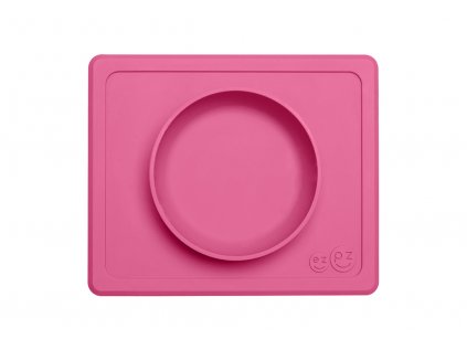 EZPZ Mini Bowl - Silikonový miska s podložkou 2v1 - Pink