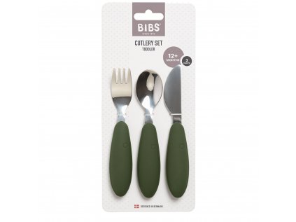 BIBS detsky nerezovy pribor HunterGreen 4340218 5713795253920 II