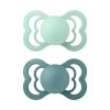 BIBS Supreme cumliky z prirodneho kaucuku:zo silikonu 2ks NordicMint+IslandSea