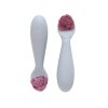 EZPZ Tiny Spoon - silikonová první lžička 2 ks- Pewter