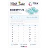 terlik comfortflex farebné a štýlová