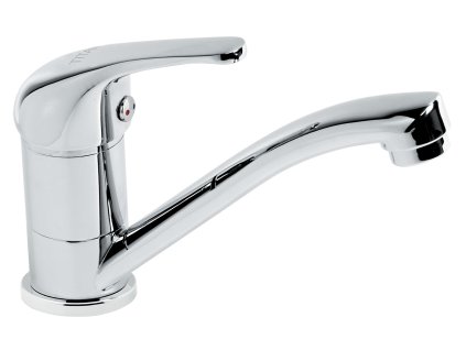 Titania Iris drezová stojanková batéria s krátkym ramenom, chróm TermaTech.sk (1)