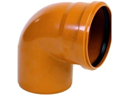 Kanalizačné koleno 250 87 PVC TermaTech