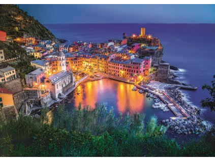 TREFL Puzzle Vernazza za soumraku, Itálie 2000 dílků 1