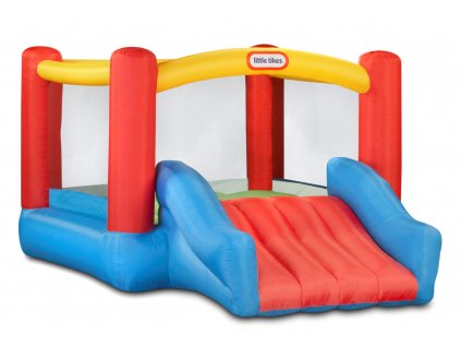 Little Tikes - Dmuchany Plac zabaw ze zjeżdżalnią Trampolina Jump'n Slide Junior 173387