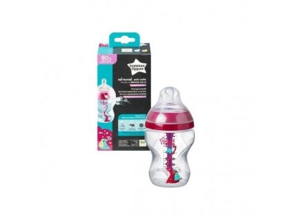 Tommee Tippee Kojenecká láhev Advanced Anti-Colic Girl 260 ml 0m+