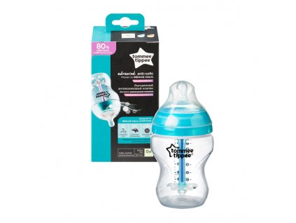 Tommee Tippee Kojenecká láhev C2N ANTI-COLIC 260 ml 0m+