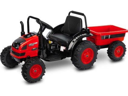 265457 elektricky traktor hector cerveny