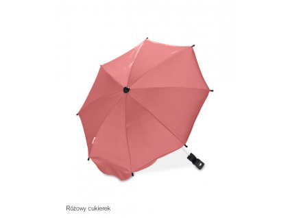 Deštník ke kočárku Caretero růžová