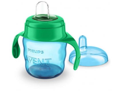 Philips AVENT Hrneček pro první doušky Classic 200 ml s držadly chlapec