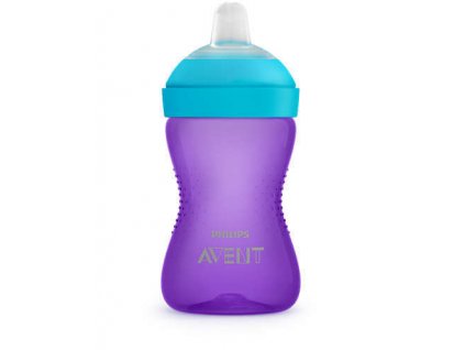 Philips AVENT Hrneček Grippy s jemnou hubičkou 300 ml dívka