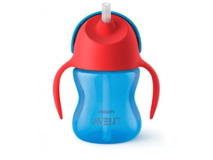 Philips AVENT Hrneček s ohebným brčkem 200 ml chlapec