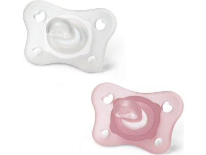 273824 chicco siditko physio mini soft celosilikonove 0 2m divka 2 ks