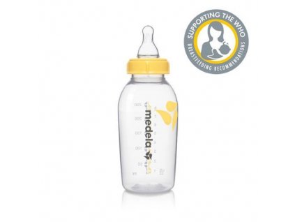 Medela láhev s dudlíkem vel. M 250 ml