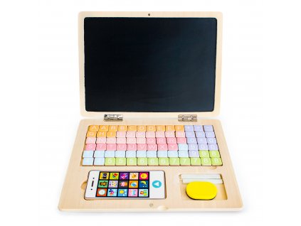 Eco Toys notebook s magnetickým monitorem