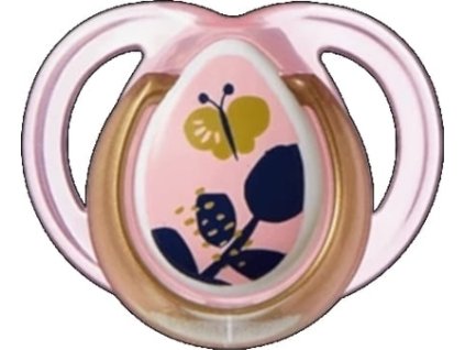 TOMMEE TIPPEE Šidítko C2N silikon Moda 0-6m, růžové