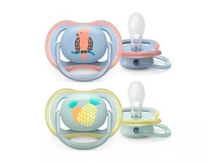 Philips AVENT Šidítko Ultra air 0-6m chlapec 2 ks